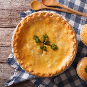 Small Chicken Pot Pie